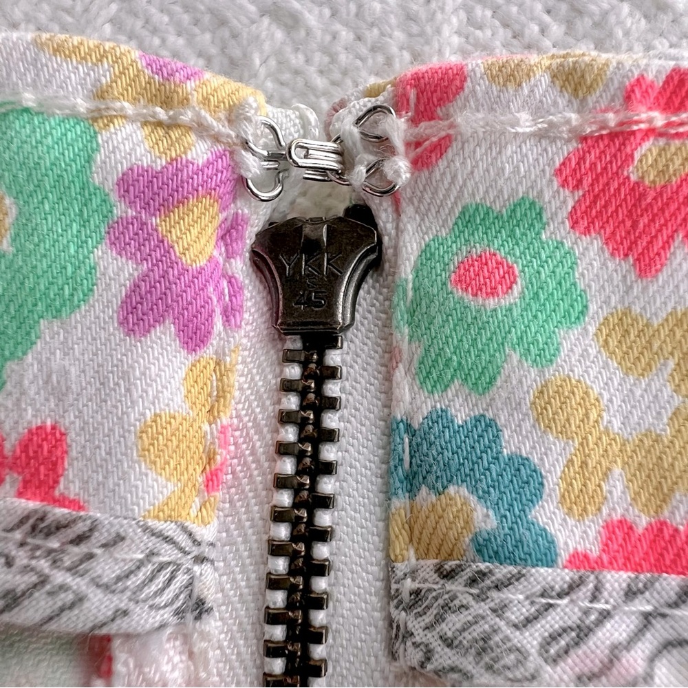 WILD FABLE NEON FLORAL SKIRT - Picture 10 of 14